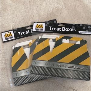 4 Treat Boxes - Construction Zone - Party Loot Box